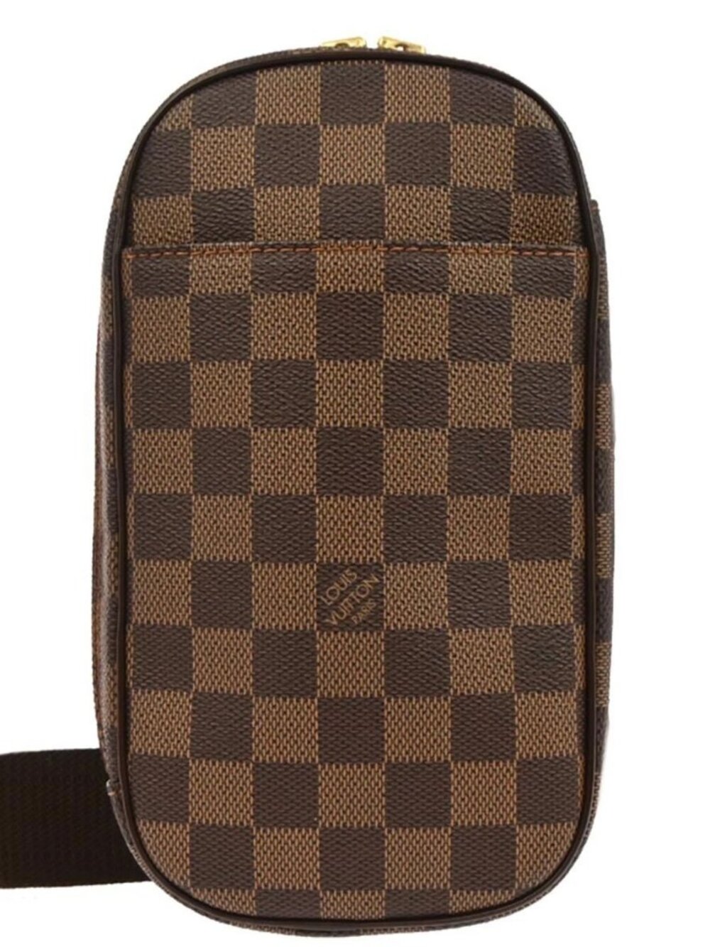 Louis Vuitton Damier Pochette Gange Body Bum Bag N48048 CA1026 126460